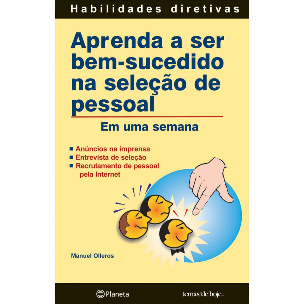 Livro - Aprenda a Ser Bem-Sucedido na Seleçao de Pessoal em uma Semana -  Manuel Olleros