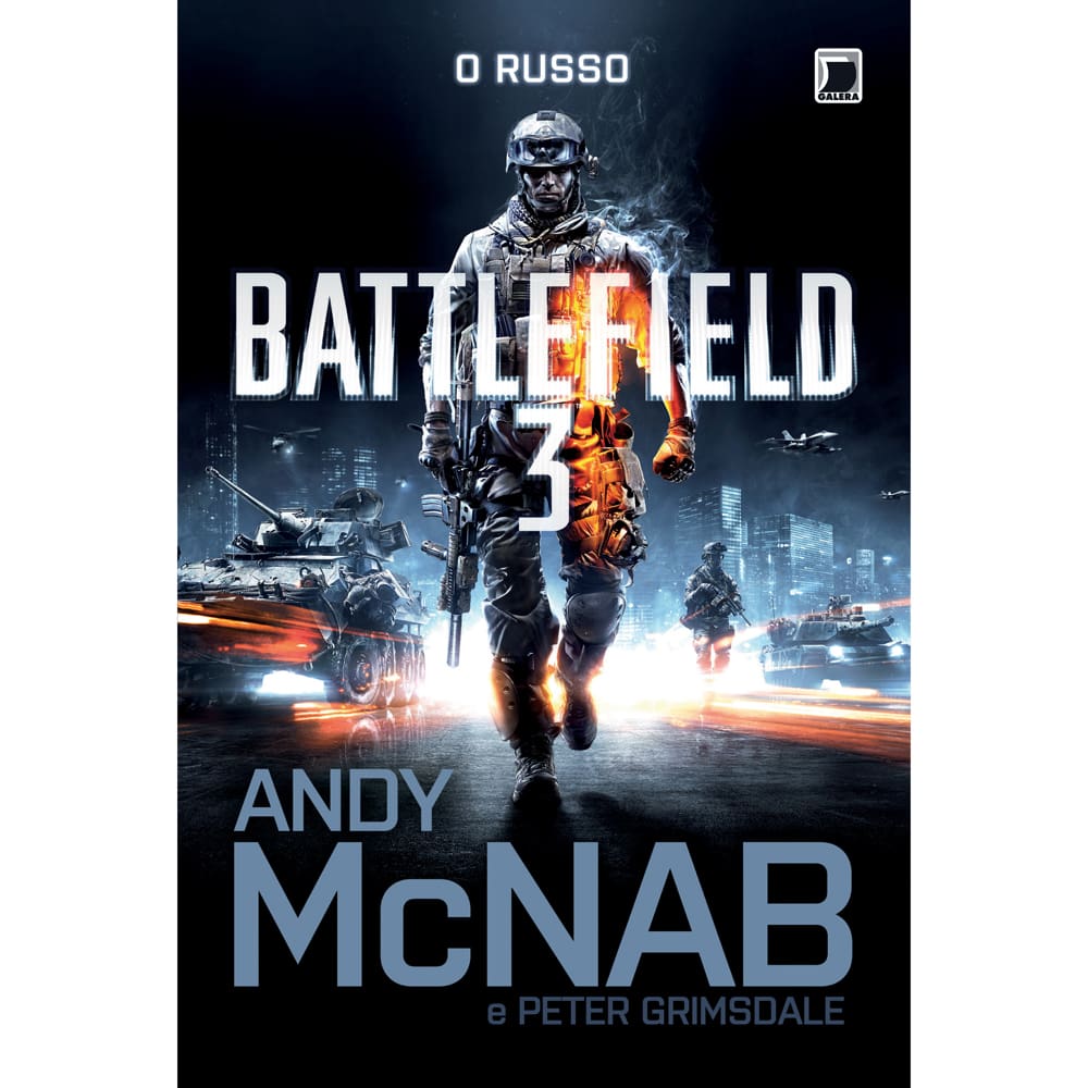 Livro - Battlefield: o Russo - Volume 3 - Andy Mcnab e Peter Grimsdale