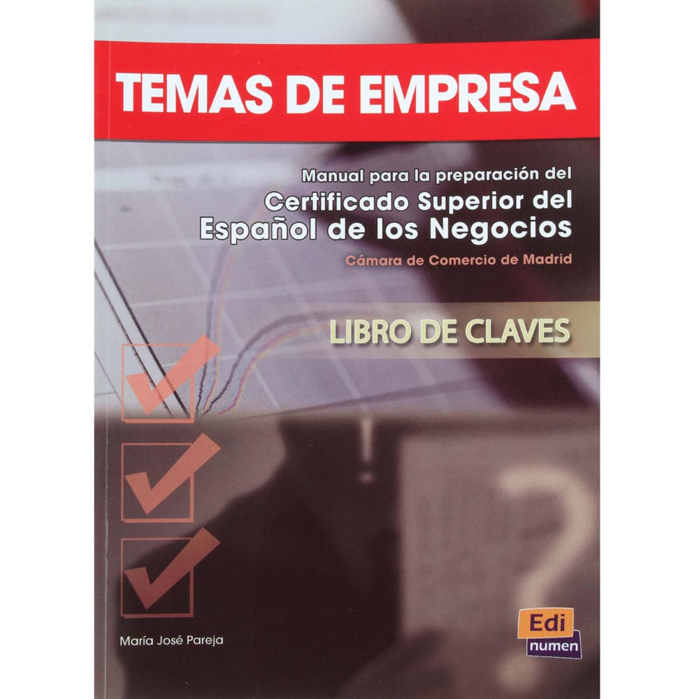 Livro - Temas de Empresa: Libro de Claves - B1/B2 y C1/C2 - Maria Jose Pareja