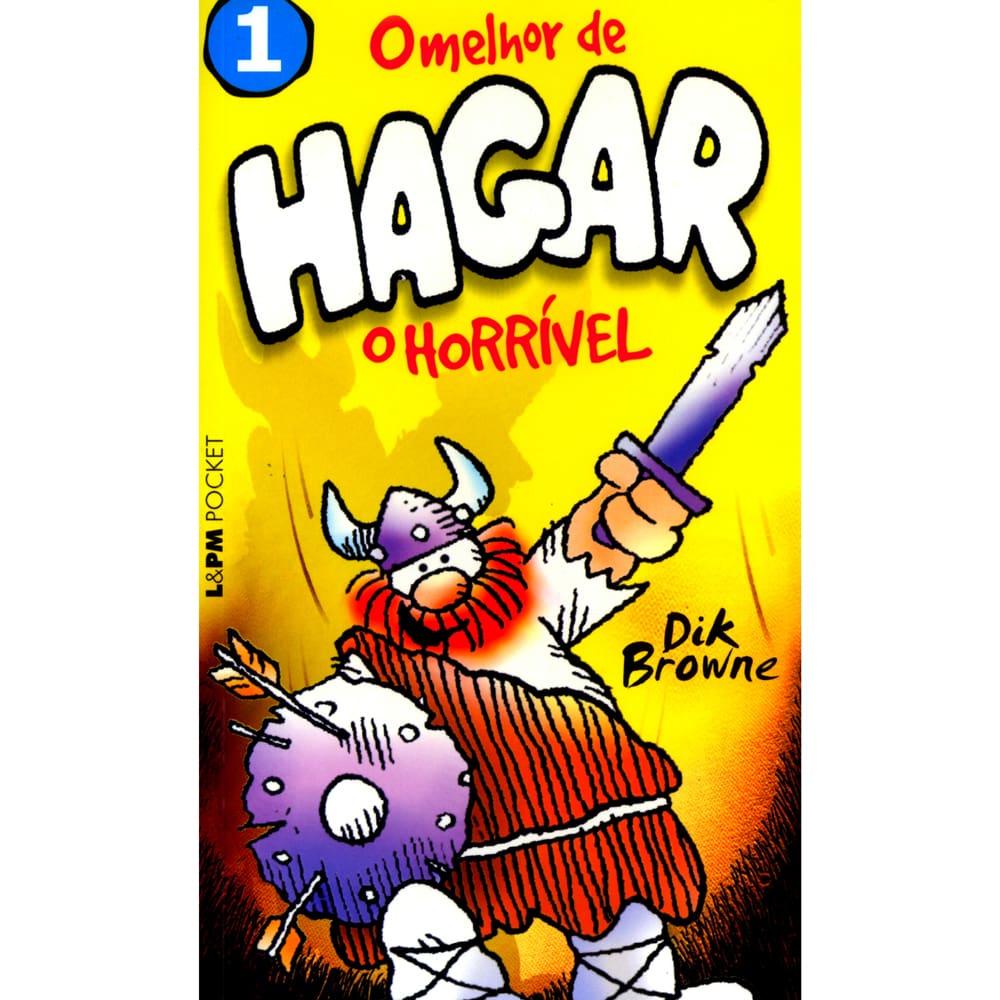 Livro - L&PM Pocket - O Melhor de Hagar: o Horrível - Volume 1 - Dik Browne