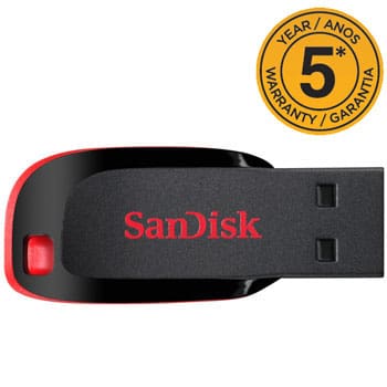 Pen Drive SanDisk Cruzer Blade - 16GB