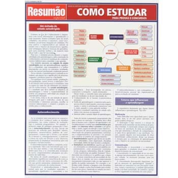 Livro - Resumão Especial - Como Estudar: Para Provas e Concursos - Marcos Antonio Oliveira Fernandes