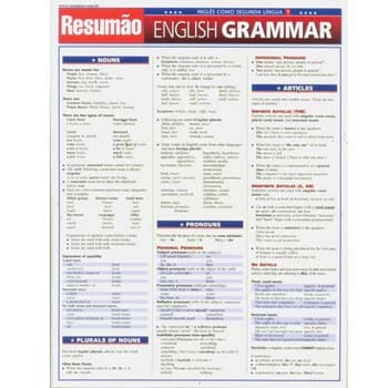 Resumão - English Grammar: Inglês Como Segunda Língua - Liliane Arnet