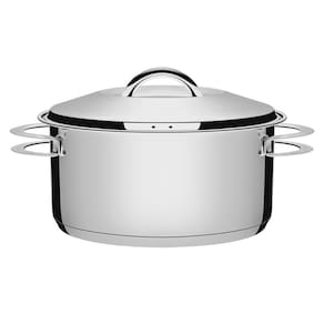 Caçarola Rasa Tramontina Solar Inox - 20cm