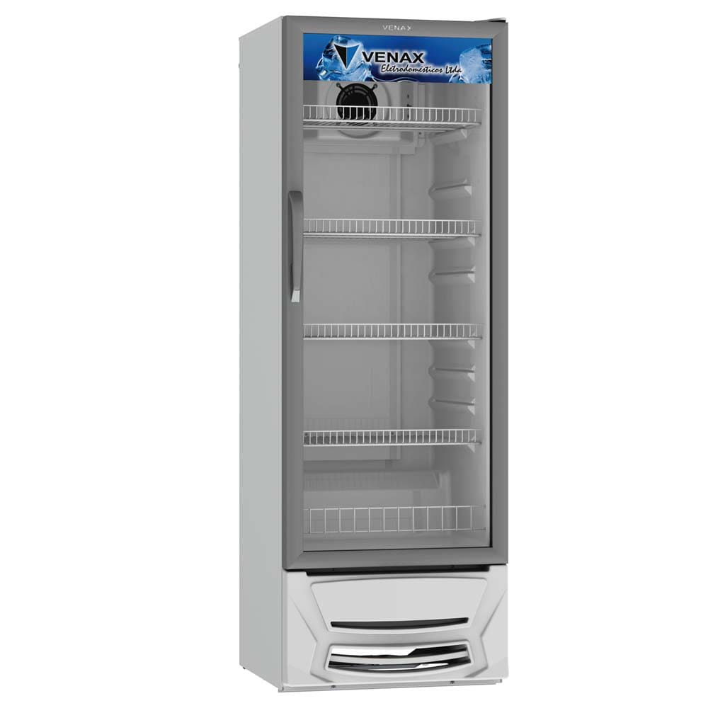 Refrigerador Expositor Vertical Venax VV 300 Branco com Prateleiras Reguláveis - 300 L
