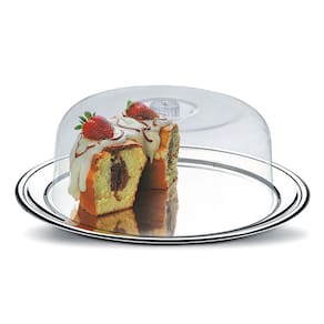 Conjunto para Bolo Brinox Petúnia 1525132 Inox - 2 Peças
