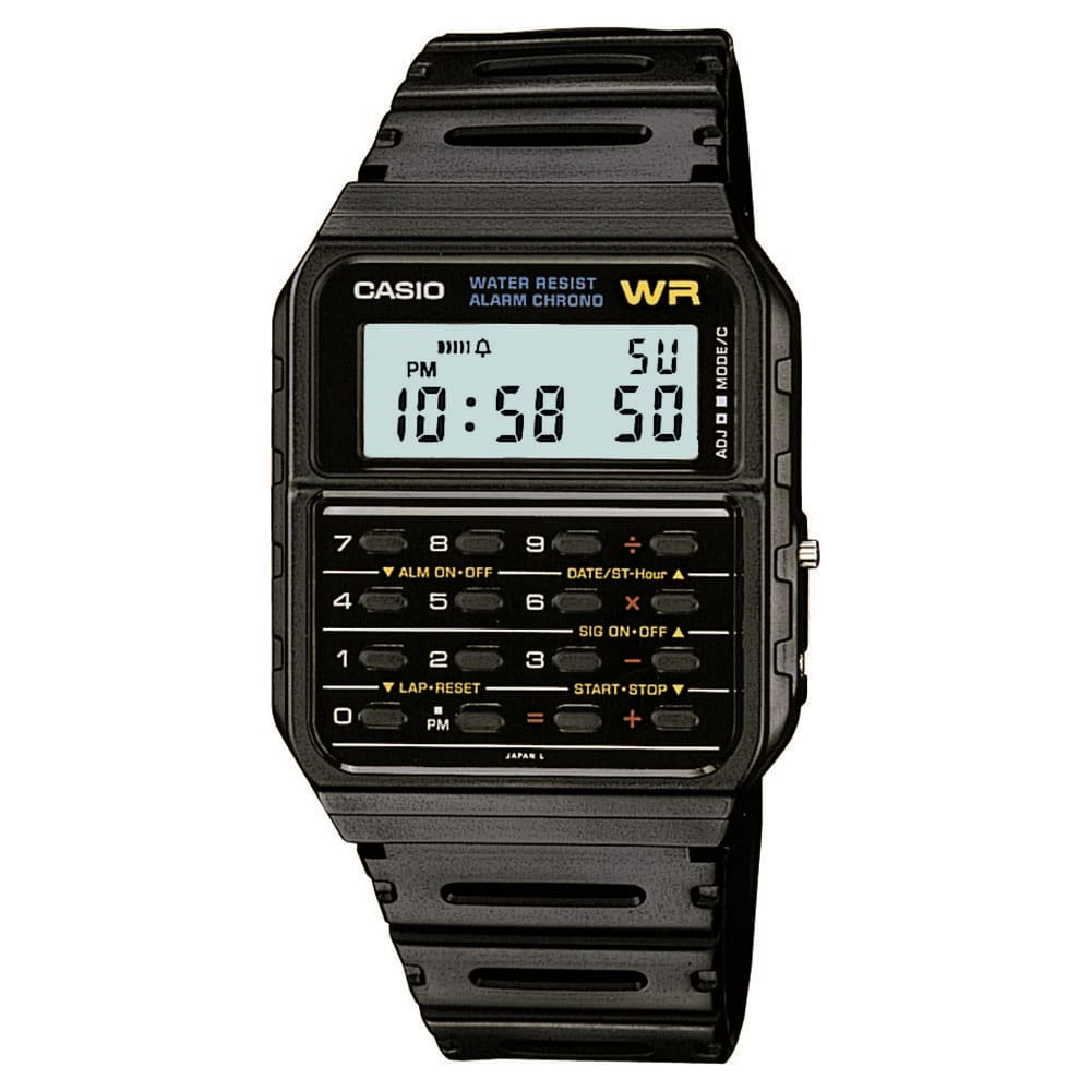 Relógio Masculino Digital Casio CA-53W-1Z - Preto