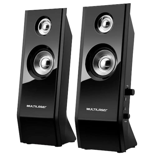 imagem-Caixa de Som Multilaser Shadow 20 USB 8W RMS SP091 - Preto