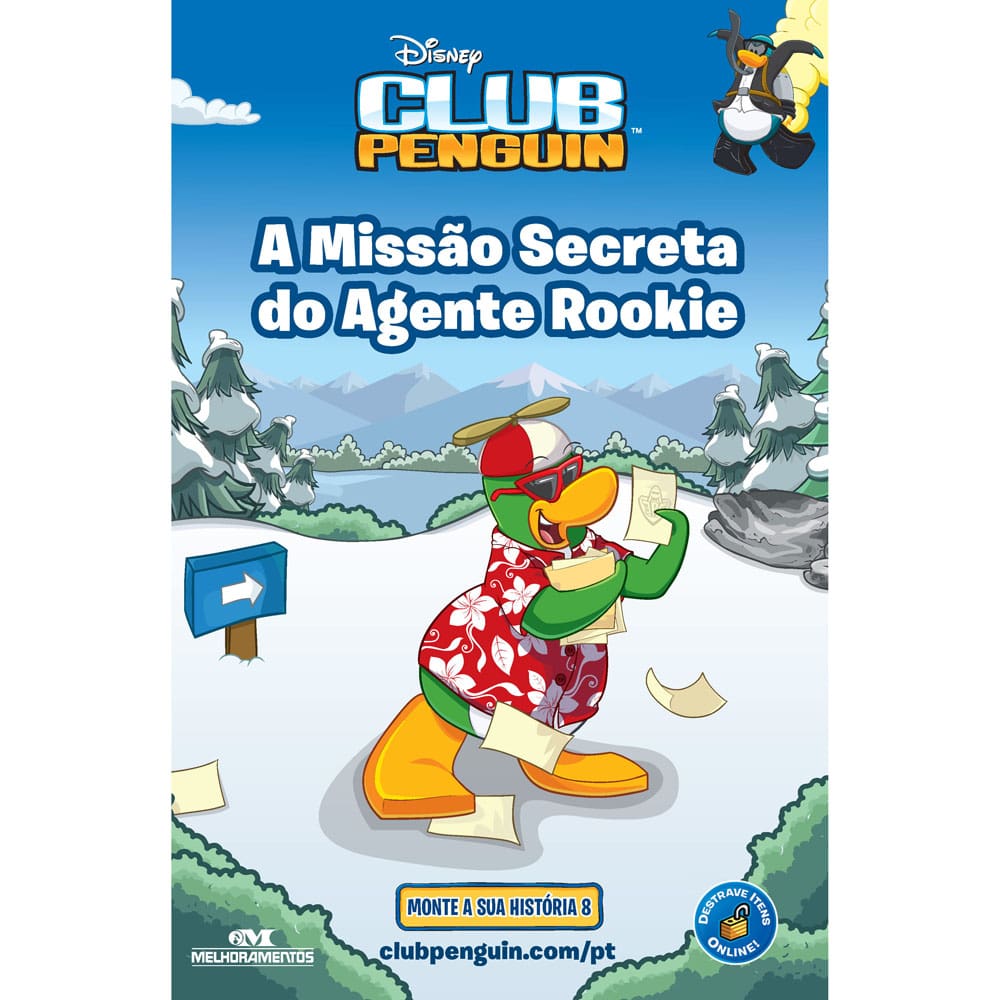 Livro - Disney Club Penguin: a Missão Secreta do Agente Rookie