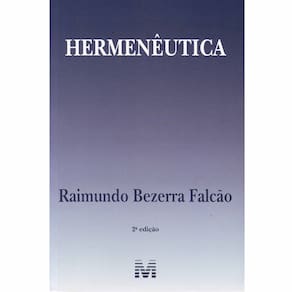 Livro - Hermenêutica