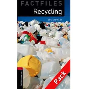 Livro + CD - Recycling - Oxford Bookworms Factfiles - Sue Stewart