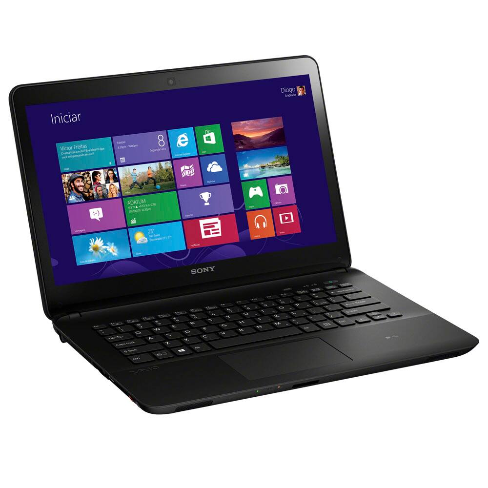 Notebook Touch Sony Vaio Fit SVF14215CBB | Ponto