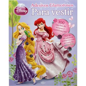 Livro adesivos glamorosos disney princesa para vestir dcl | Pontofrio Livro adesivos glamorosos disney princesa para vestir dcl | Pontofrio