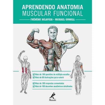 imagem-Livro - Aprendendo Anatomia Muscular Funcional - Frédéric Delavier