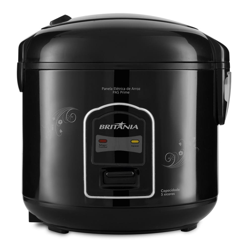 Panela Elétrica de Arroz Britânia Prime Preto 110v Pa5