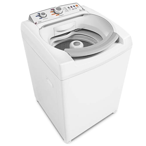 imagem-Lavadora de Roupas Brastemp 8 kg Clean BWB08A Turbo Performance - Branca - 220V 