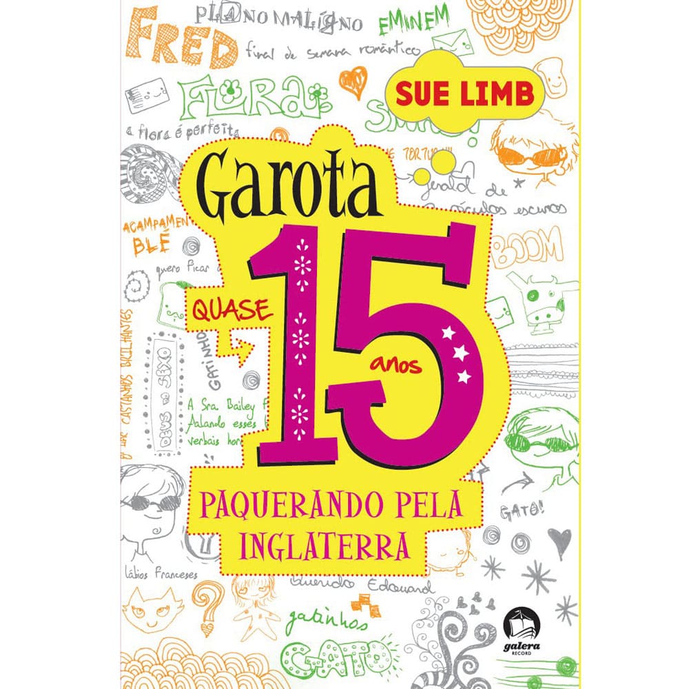 Livro - Garota Quase 15 Anos Paquerando Pela Inglaterra