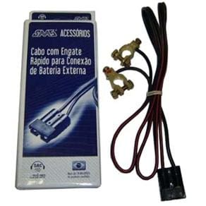 Cabo SMS 161343 62404 c/ Engate Rápido p/ Conexão de Bateria Externa
