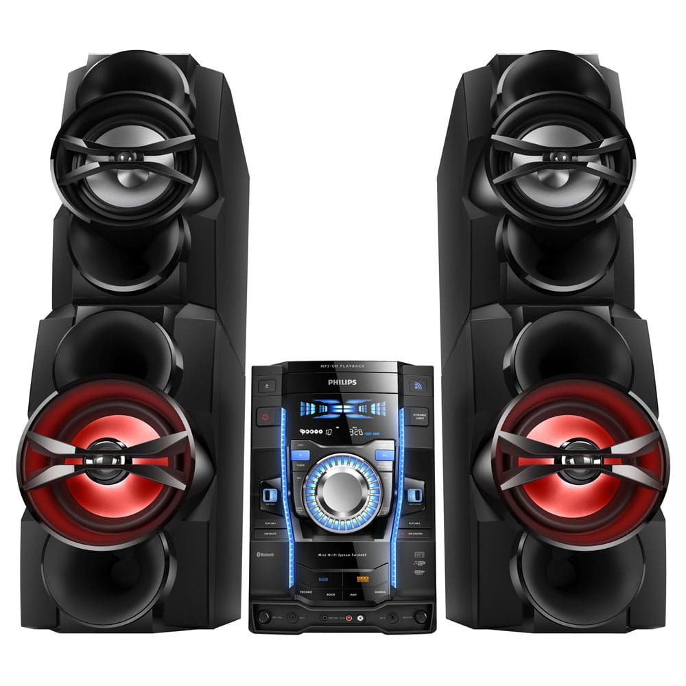Mini System Hi-Fi Philips FWT6600X/78 com MP3, | Ponto