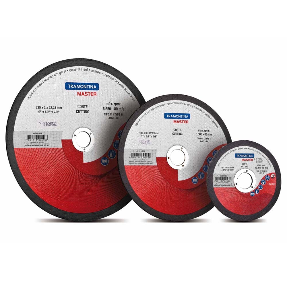 Disco de Corte Aço Tramontina 4.1/2”