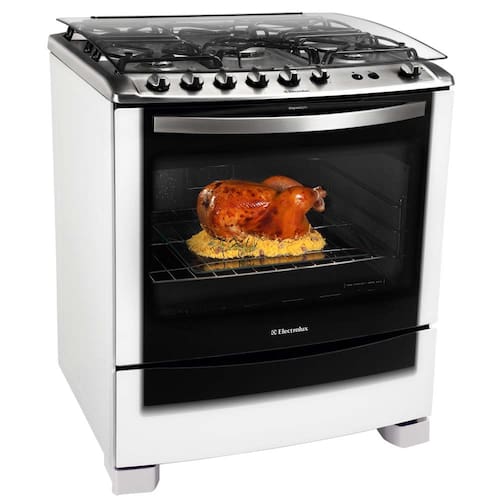 imagem-Fogão Electrolux 5 Bocas Celebrate 76STB com Grill e Timer