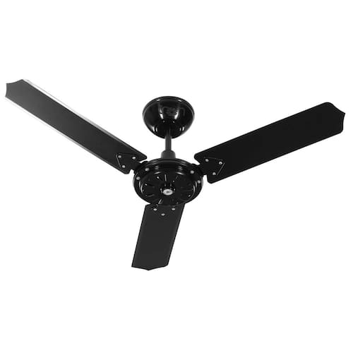 imagem-Ventilador de Teto Tron Eco Rio New com 1 Velocidade e Função Exaustão – Preto - 220v