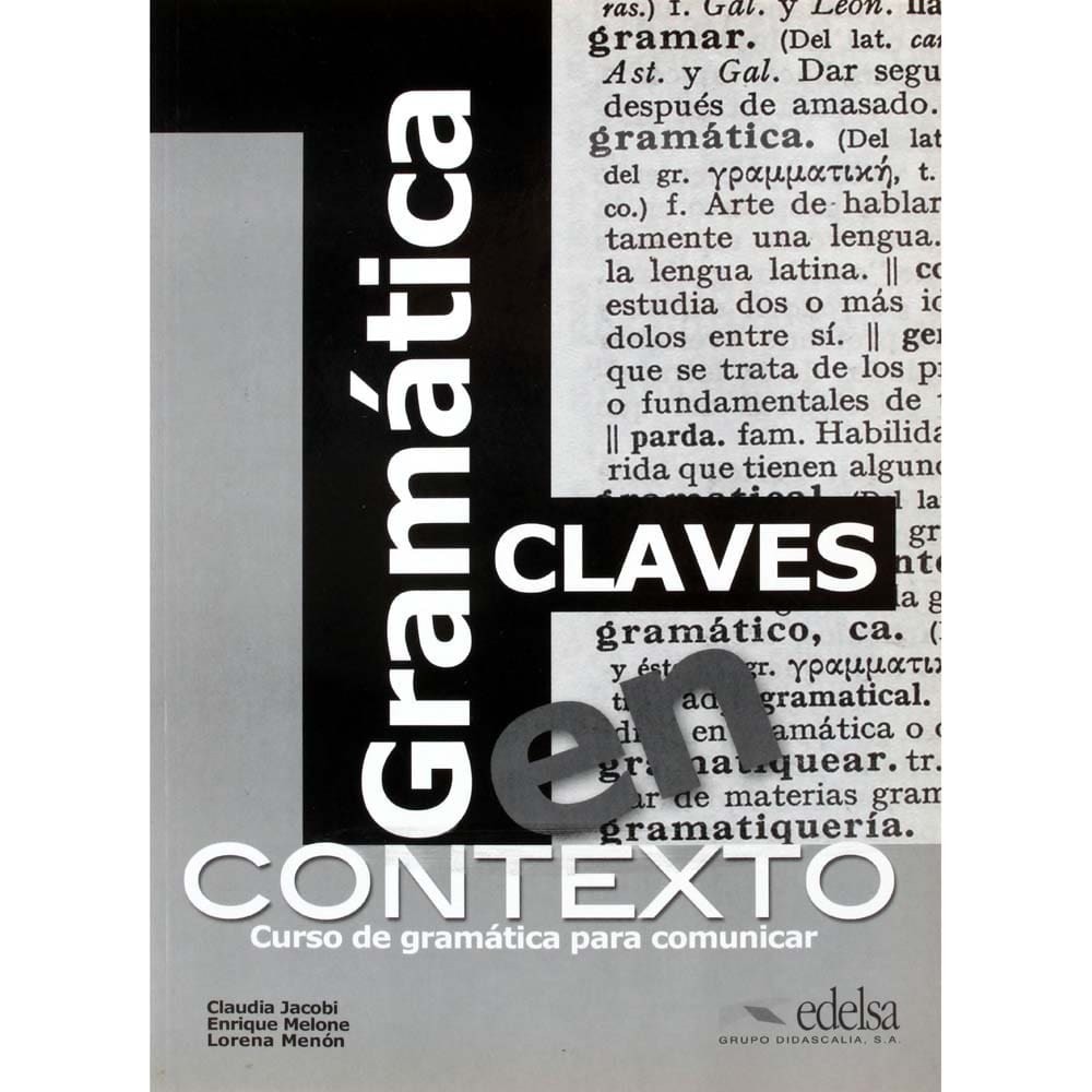 Livro - Gramática En Contexto (A1-B2): Claves - Claudia Jacobi
