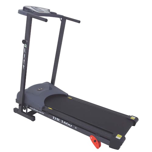 imagem-Esteira Eletrônica Dream DR 1600 Dobrável Bivolt - Preto/Cinza