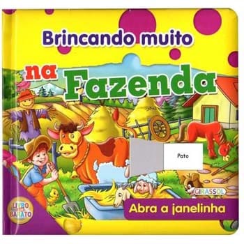 Livro - Brincando Muito na fazenda - AB Aeterno