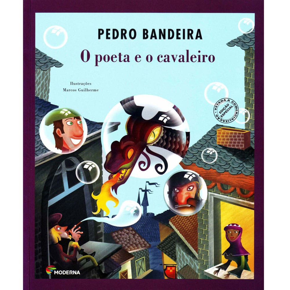Livro - O Poeta e o Cavaleiro - Pedro Bandeira