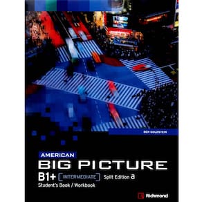 Livro + CD - American Big Picture B1: Student's Book + Workbook - Intermediate - Split Edition A - Ben Goldstein