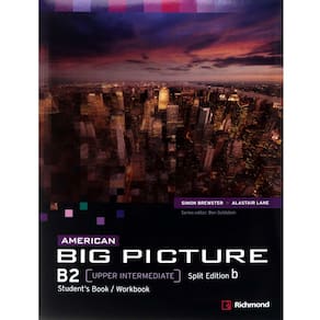 Livro + CD - American Big Picture B2: Student's Book + Workbook - Upper Intermediate - Split Edition B - Simon Brewster e Alastair Lane