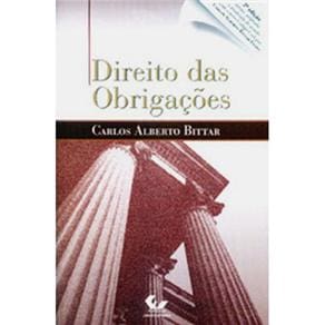 Livro - Direito das Obrigações - Carlos Alberto Bittar