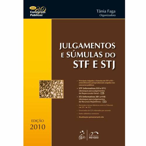 Livro - Julgamentos e Súmulas do STF e STJ | Ponto