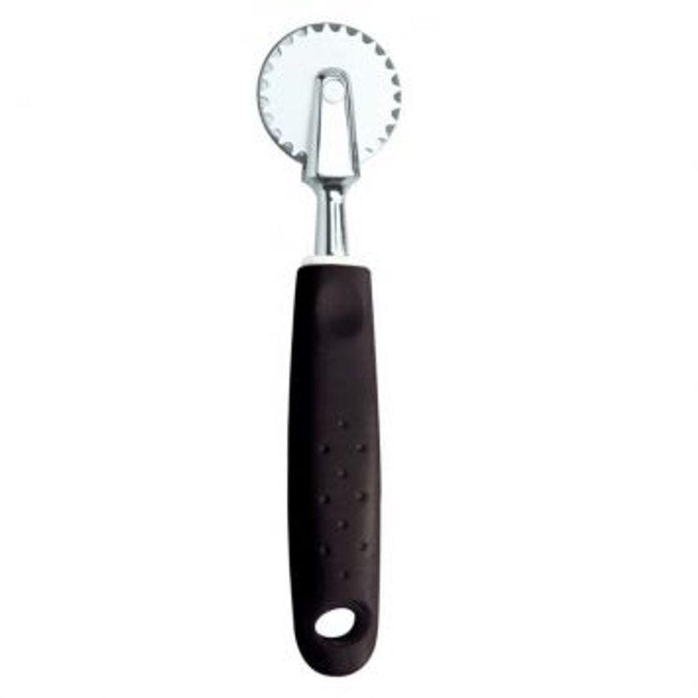 Carretilha Corta e Fecha Utilita Inox e Preta 23 cm