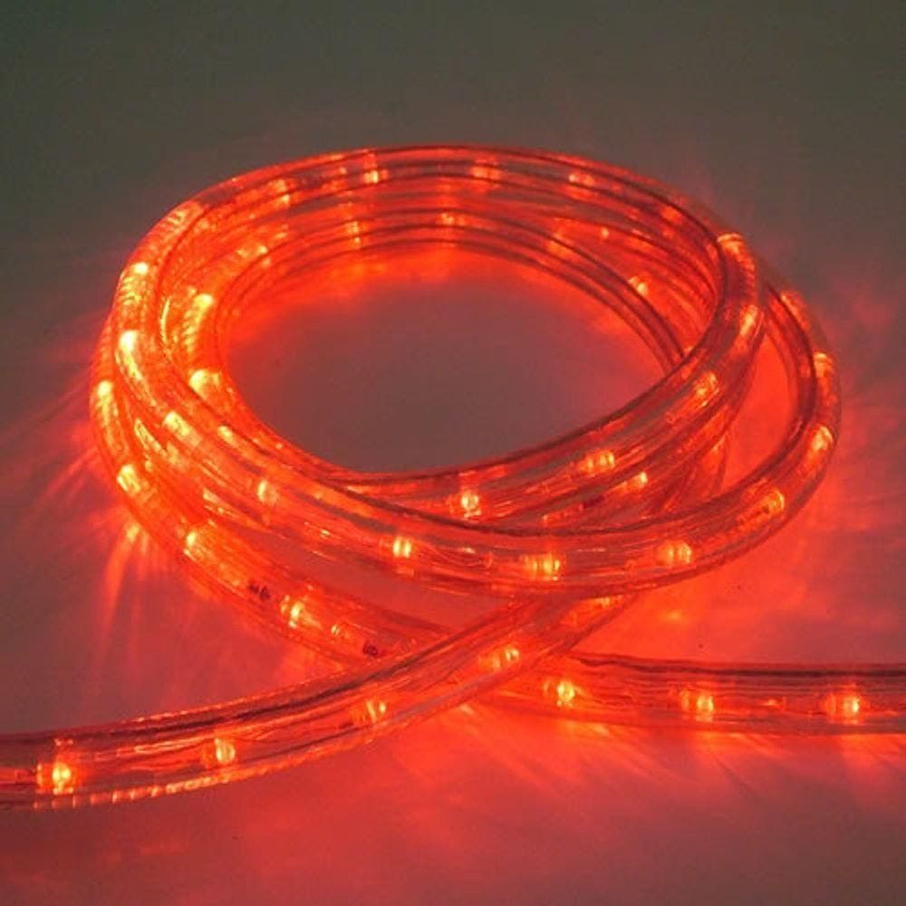 Mangueira Luminosa De Natal De Led Corda Luminosa Rolo 10 Metros Vermelho Cod 1093