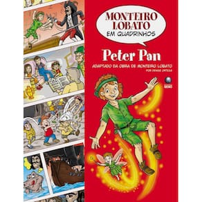 Livro - Monteiro Lobato Em Quadrinhos: Peter Pan