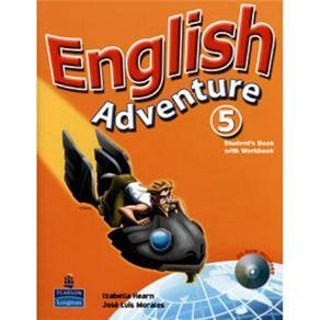 English Adventure: Student Book and Workbook with CD Rom Included - 5