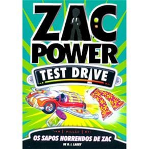 Livro - Zac Power Test Drive: os Sapos Horrendos de Zac - Volume 5