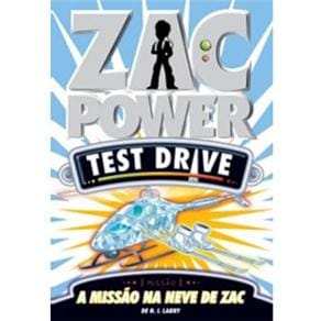 Livro - Zac Power Test Drive: a Missão na Neve de Zac - Volume 6