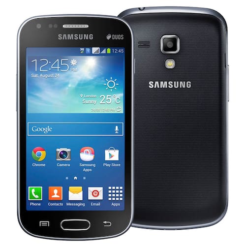 imagem-Smartphone Samsung Galaxy S Duos 2 Preto com Dual Chip, Tela 4", Câmera 5MP, Android 4.2, 3G, Wi-Fi, GPS e Processador Dual Core de 1,2 Ghz