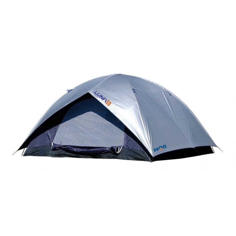 Barraca de Camping Mor Iglu Luna 6 Pessoas com Coluna D´agua de 800mm Sobreteto e Mosquiteiro - 2,60m X 2,60m X 1,65m