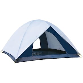 Barraca de Camping Nautika Fit Dome Iglu 5 Pessoas Coluna D´agua de 800mm e Sobreteto - 2,40m X 2,40m X1,60m