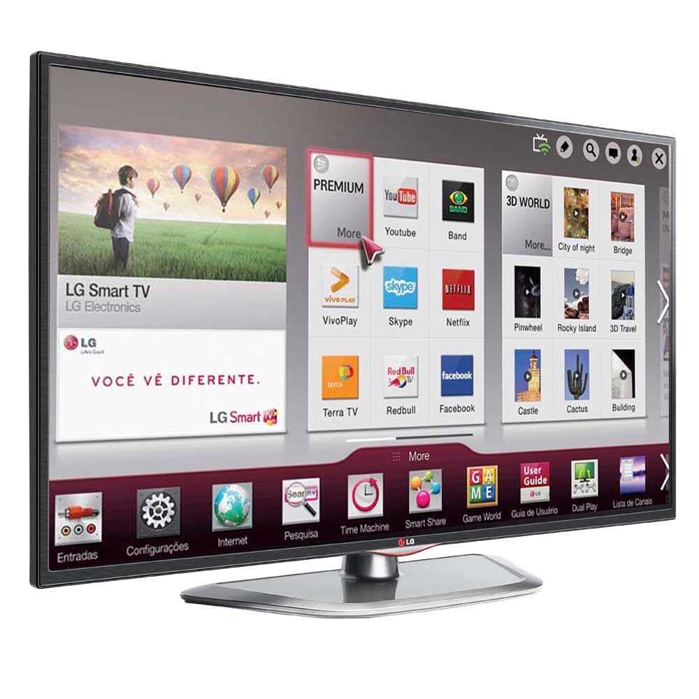 Smart TV Cinema 3D LED 47” | Ponto