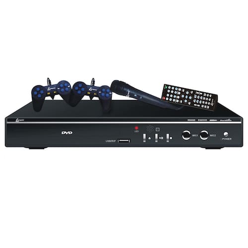 imagem-DVD Player Lenoxx DK418 com Função Karaokê, Game, Entrada USB e Ripping 