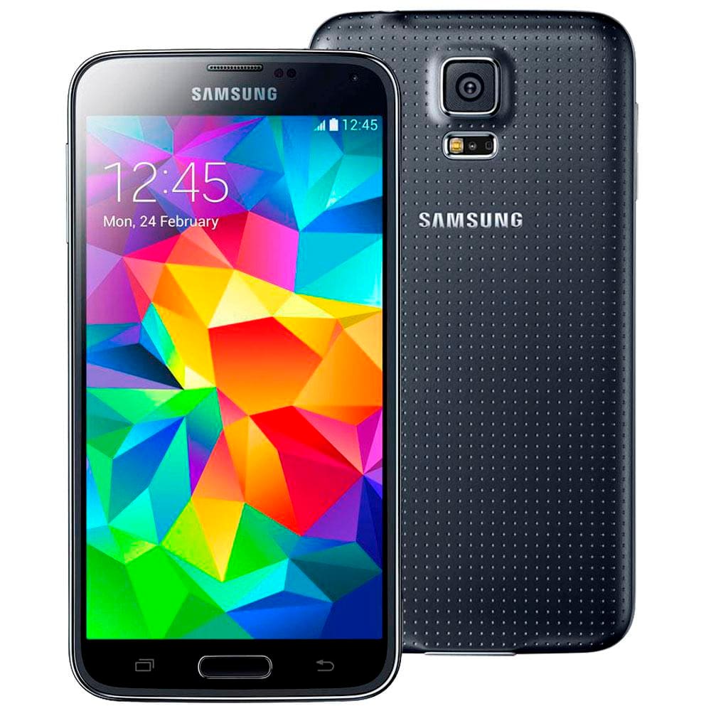 Smartphone Samsung Galaxy S5 SM-G900M Preto | Ponto