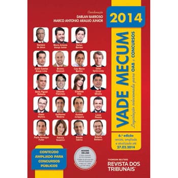 Livro - Vade Mecum: Legislação Selecionada para OAB e Concursos - 6ª Edição 2014 - Marco Antônio Araújo Junior e Darlan Barroso