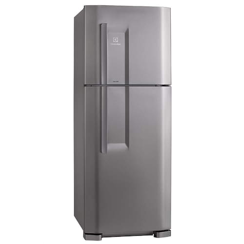 imagem-Geladeira Electrolux DC51X Cycle Defrost Duplex com Freezer Gigante 475 L - Prata - 110v