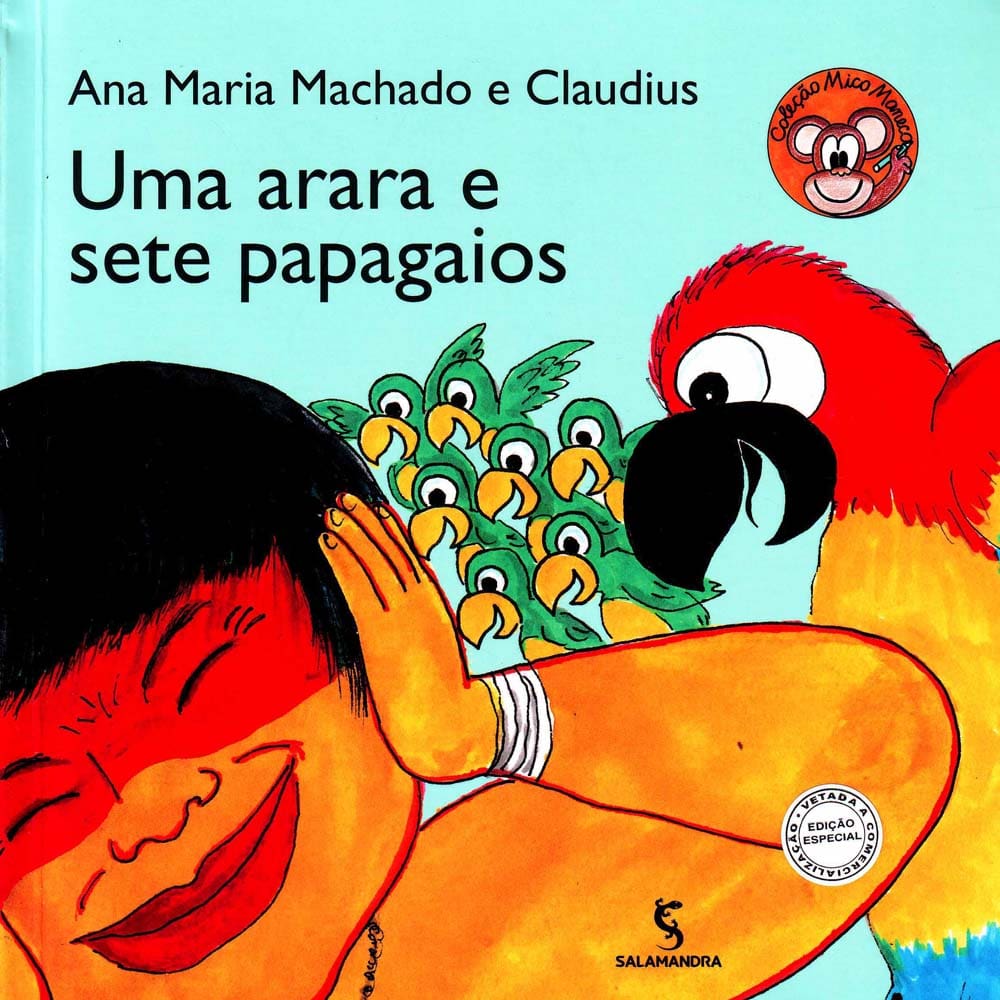 Livro - Uma Arara e Sete Papagaios - Ana Maria Machado