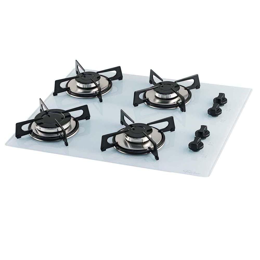 Cooktop 4 Bocas Fischer 1519 - Branco